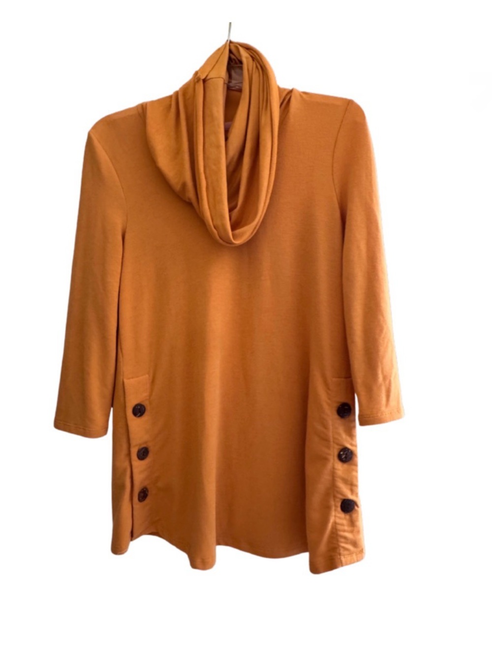 Cupio Mustard Top 3/4 Sleeves